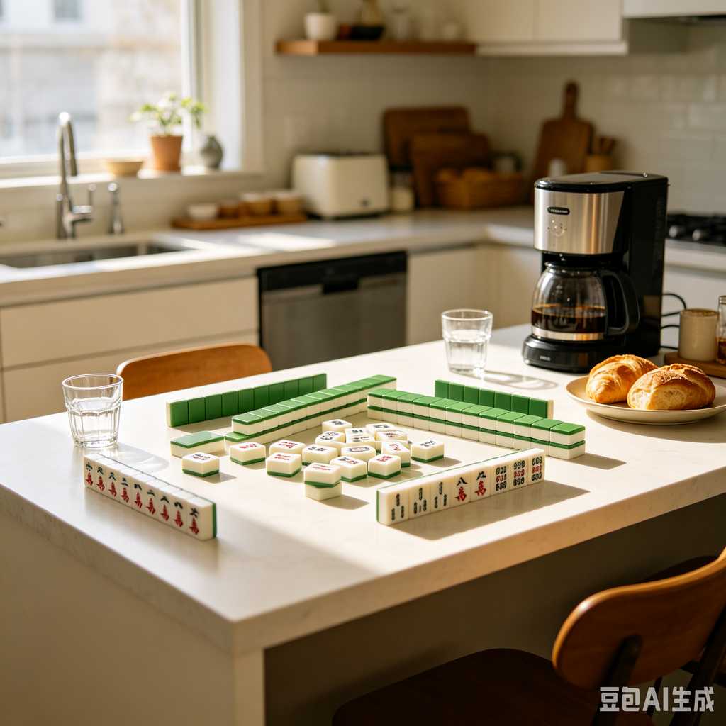 stable print mahjong set