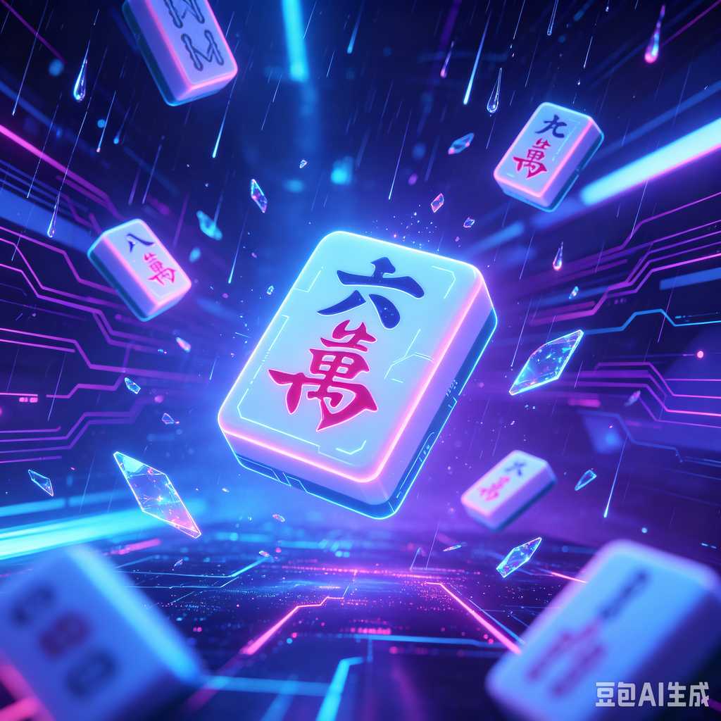 bright color mahjong tiles